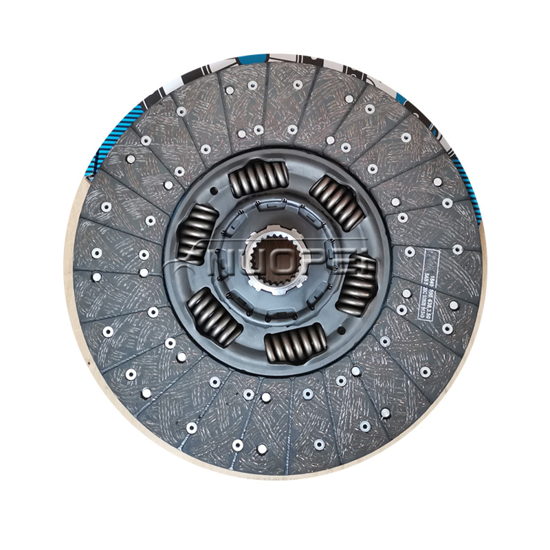 ລະບົບສາຍສົ່ງ Scania Copper Clutch Disc Oem 1878003066 ສໍາລັບແຜ່ນ friction clutch ລົດບັນທຸກ