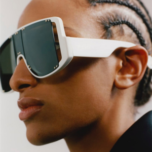 OEM&ODM Fashion sun glasses big frame one lens shades wholeslae