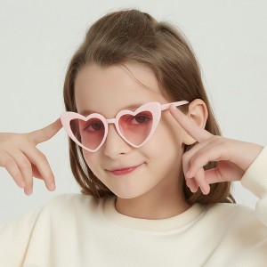 OEM&ODM Wholesale Cute Baby Heart Sun Glasses girl children love&rose Sunglasses