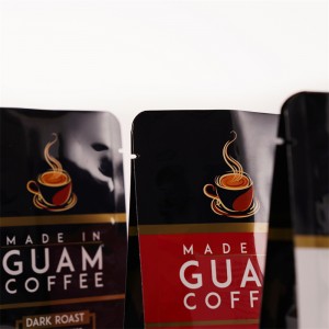Štvorcové balenie kávových zŕn Kávové vrecká Spodné plastové vrecká