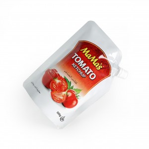 प्लास्टिक खाद्य ग्रेड 500 ग्राम गर्म सॉस पैकेजिंग बैग नॉर सॉस पैकेट