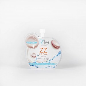 Kosmetikong Libre nga Pagpadala Nozzle Cute Skin Care Pouch Packaging Plastic Bag