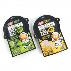 Oanpaste Printing Special Shaped Pouch Plastic 3 Side Seal Heat Seal Stand Up Food Bag Product Attributen