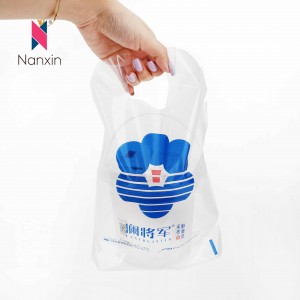 Прозрачни пластмасови носители за храна за вкъщи, прозрачни торбички за държачи за чаши за кафе, мляко и чай