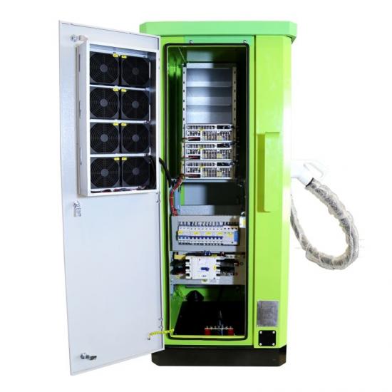 EV Fast Charger DC60kw with CCS CHaDEMO Cables for EV Charging Station Featured Image