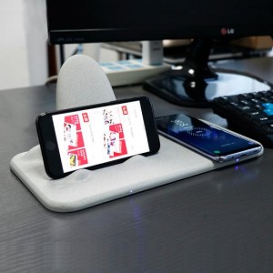 Double Wireless Charger Portable Power for Mobile Phone Charging