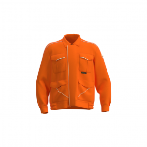 Safety Jacket with tools pockets for men,working uniform