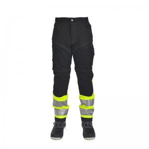 Slim fit work trousers in stretch.stretch work pants for men construction
