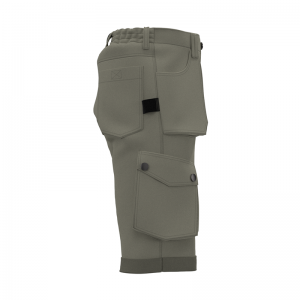safety working shorts short trousers with hanging pockets