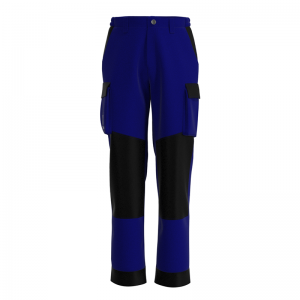 pantaloni da lavoro di sicurezza realizzati in twill fluorescente