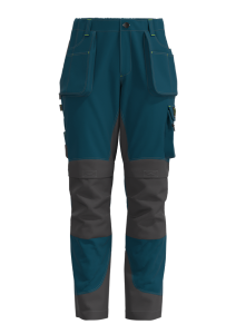 еластични работни панталони с функционални джобове за работещи мъже и жени