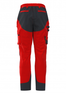Работен панталон HI-VIS с функционални джобове