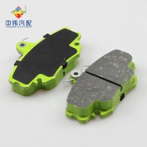 FDB845 Mataas na kalidad ng auto front brake pads factory wholesale brake pads para sa renault