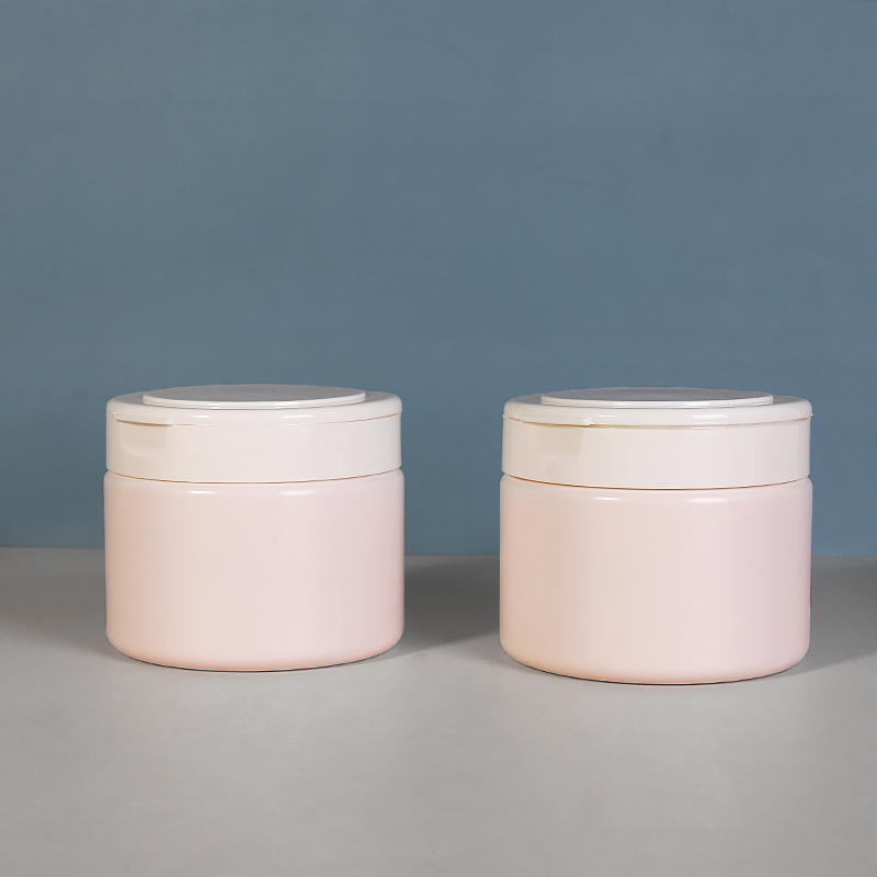 300ml PET Round Flip Cap Eye Cream Jars Kit de voyage Sample Sack Jar