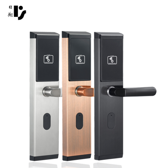 interior electronic Card Access Electronic RFID Hotel Door Lock System hotel automatic commercial security door lock wifi gate locks Featured Image
