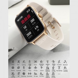 P28 Plus Smartwatch 1,69″ HD ekran Bluetooth poziva IP67 vodootporni pametni sat