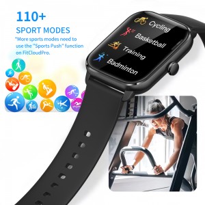 C61 snjallúr 1,9" HD skjár Bluetooth Calling 100+ Sport Models Smart Watch
