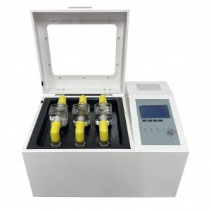 Three cup insulating oil dielectric strength tester