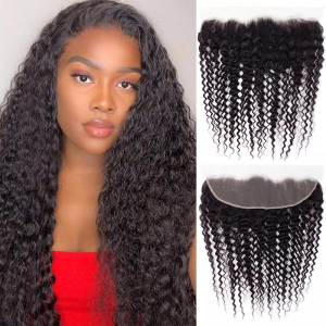 Deep Wave 13×4 Ear to Ear Lace Frontal Brezîlya Human Hair Extensions