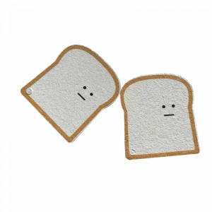 Miếng xốp nén xenluloza bánh mì dễ thương