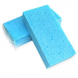 Esponja de celulosa de alta calidad, fabricante limpio, esponja de lavado de coches