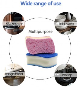 Wholesale dish washing  cellulose kitchen cleaning sponge
