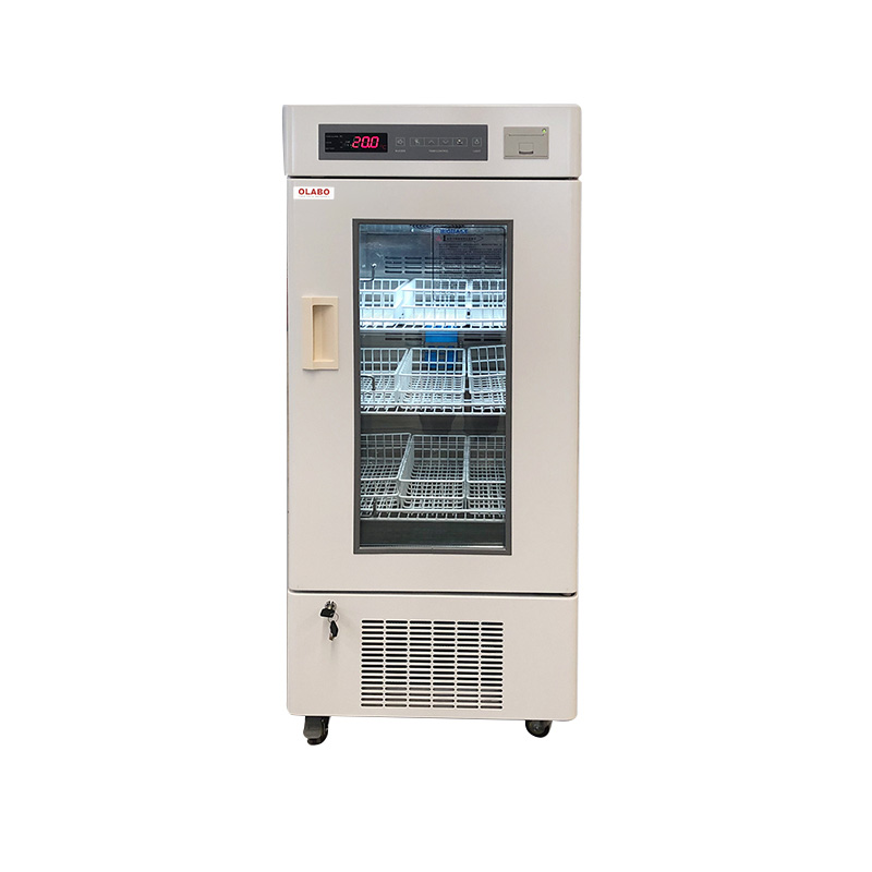 Холодильник для банку крові OLABO 136 л BBR-4V136 Медичний вертикальний 4 градуси