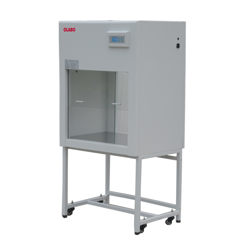 OLABO Vertical Laminar Flow Cabinet with HEPA Filter and UV Lamp