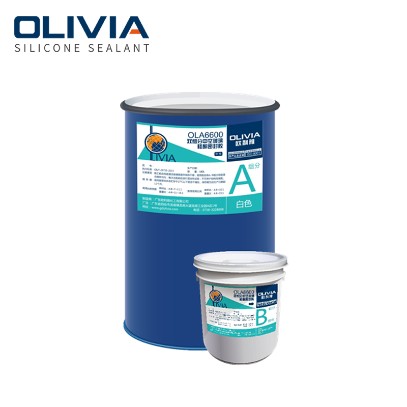 OLV6600 ສອງອົງປະກອບ insulating Silicone ແກ້ວ Sealant