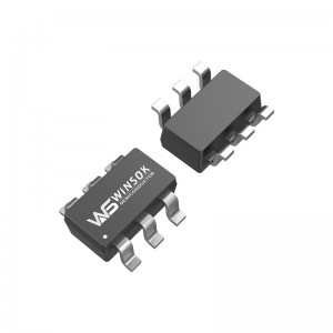 WST8205 double canal N 20 V 5,8 A SOT-23-6L WINSOK MOSFET