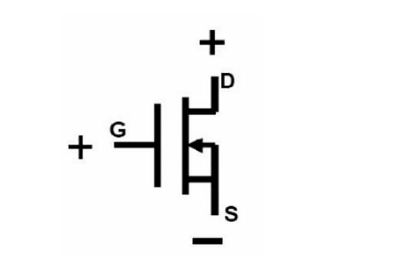 Que signifient les trois broches G, S et D du MOSFET emballé ?