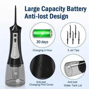 Draagbare monddouche Nieuwe elektrische tandheelkundige monddouche Handheld waterflosser meerdere functies