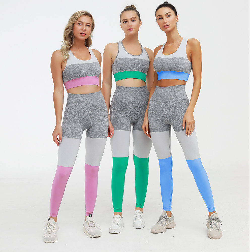 2021 Female Ladies Womens Seamless Athletic Activewear Fitness