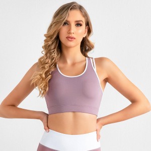 New design running wear wholesale OEM custom Fitness yoga Sports Bra for women