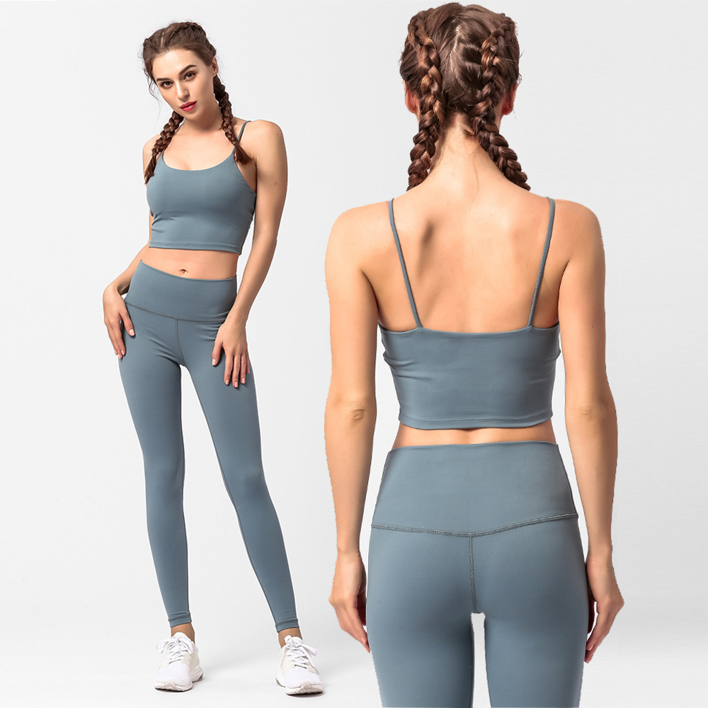 3PCS Set Sport Outfit Woman Sports Set Workout Long Sleeve And Pants  Fitness Seamless Leggings Gym Clothing Sportswear : : Fashion