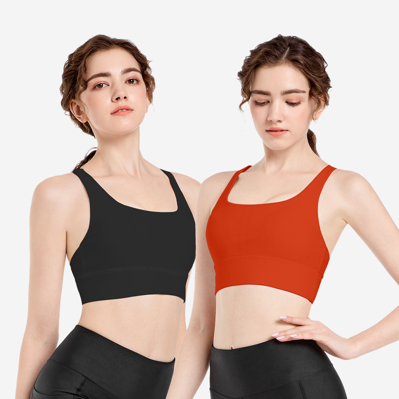 Custom Logo Adjustable Open Back Plus Size Yoga Wear Sexy Sport Bras -  China Adjustable Yoga Tops and Plus Size Yoga Wear price