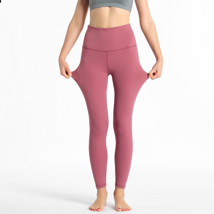 Leggings Pockets Women High Waist Tummy Control Workout Yoga