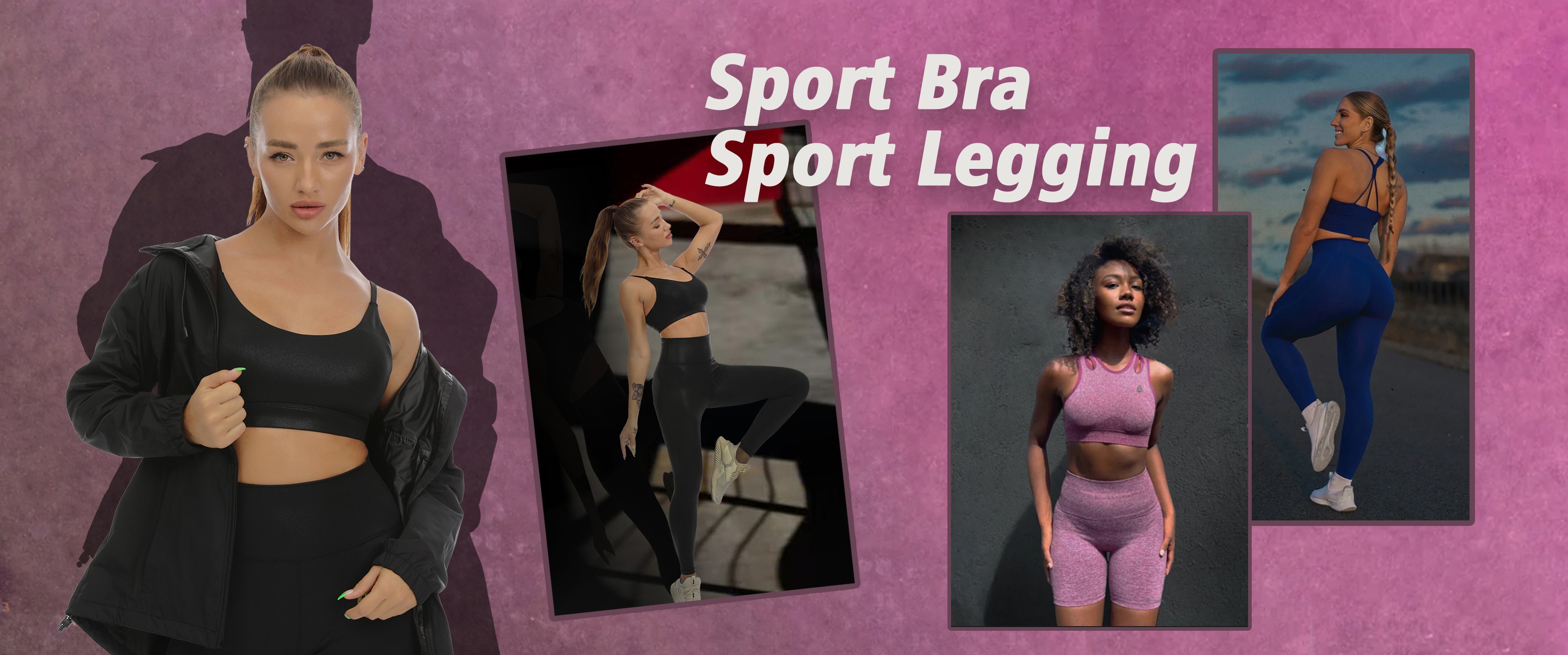 banner_yoga sports bra leggings manufacturer