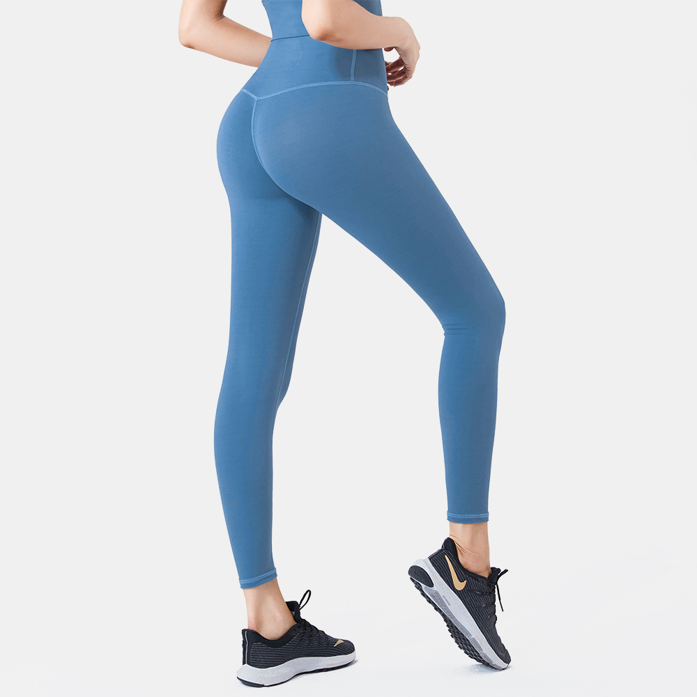 Wholesale Custom Ribbed No Embarrassment Line Fitness Workout Active  Clothing High Waist Buttock Lifting Outside Wear Sports Yoga Gym Leggings  for Women - China Yoga Leggings and Fitness Leggings price