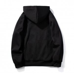 Custom long sleeves printed hoodies street casual wear loose fit hooded sweatshirts hoodie for men