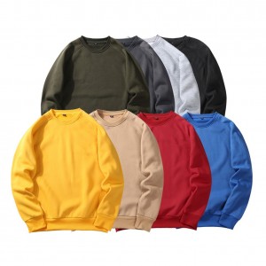 Direct Manufacturer Polyester Casual Sweatshirts Custom Long Sleeve Pullover SweatShirt