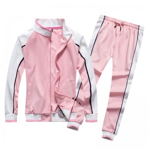 Mens Training Fitness Sports Suit Track Suits custom Sweater Pants two piece set Tracksuit