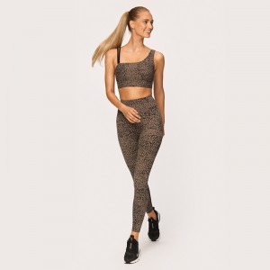 Wholesale Sport Suit Women Fitness Clothing Yoga Wear Sets Gym Leggings Sportswear Set