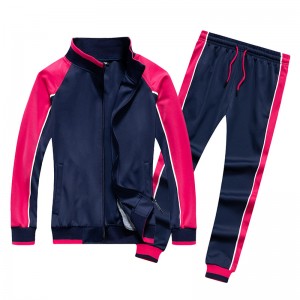 Mens Training Fitness Sports Suit Track Suits custom Sweater Pants two piece set Tracksuit
