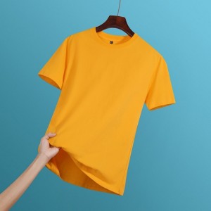 Custom logo printing loose fit crew neck short sleeve t-shirt men’s t-shirts plus size t-shirts