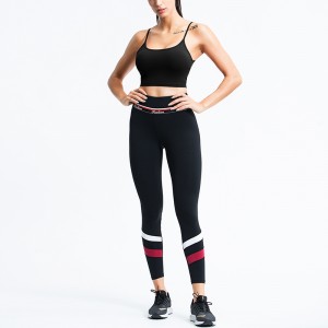 Yoga Sets Women Sport Suits Push Up Bra Fitness Leggings Custom Push Up Bra Yoga Leggings Gym Sportswear