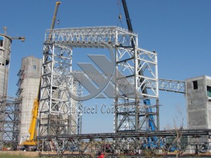 Steel Trestle Structure for Conveyor Belt