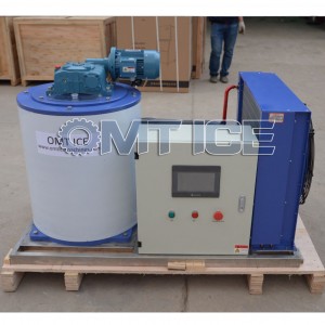 Màquina de gel en escates de 1000 kg amb compressor Bitzer