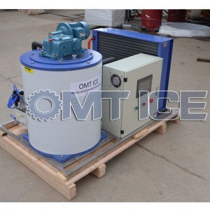 1000 kg Flake Ice Machine hamwe na Bitzer Compressor