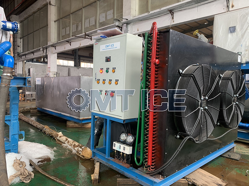 Projeto de máquinas de gelo OMT para Gana
